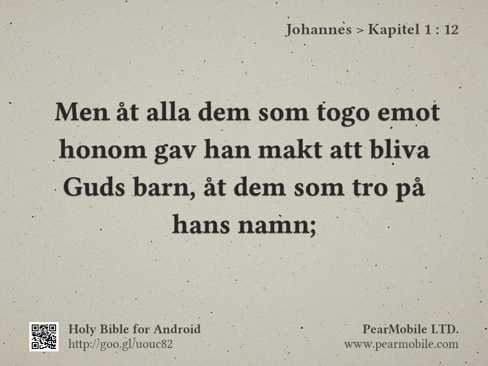 Johannes, Kapitel 1:12